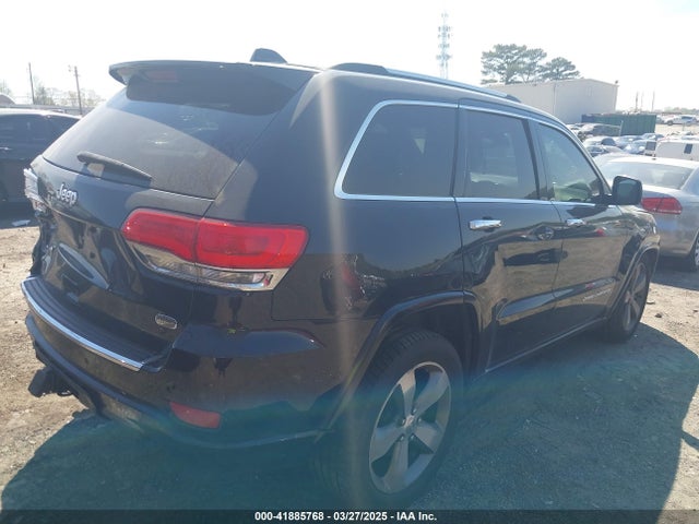 Auction sale of the 2014 Jeep Grand Cherokee Overland, vin: 1C4RJFCT9EC337642, lot number: 41885768