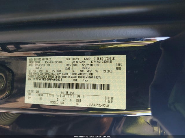 Ford F-150 Xlt 2023 1FTFW1E86PFA69635 Image 9