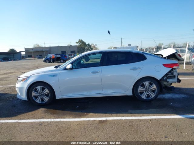 KNAGU4LE8H5017318 KIA Optima Hybrid Ex
