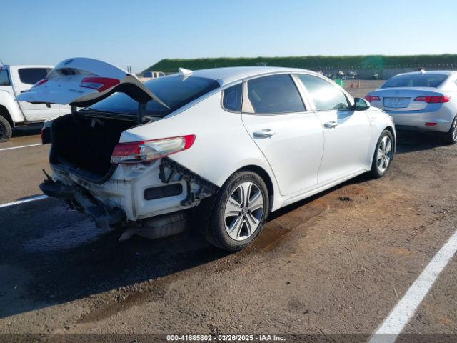 KNAGU4LE8H5017318 KIA Optima Hybrid Ex