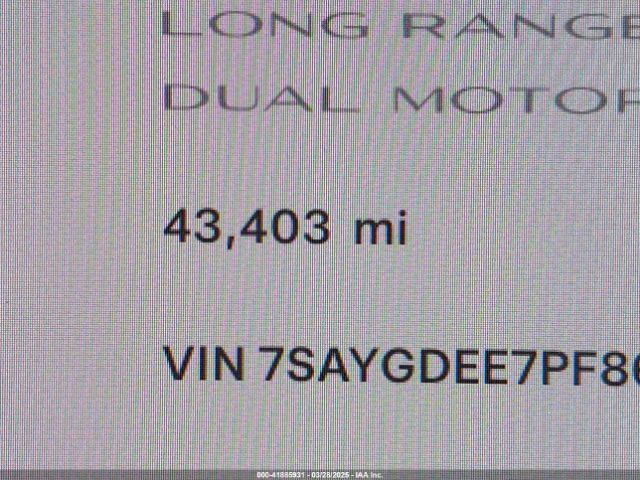 7SAYGDEE7PF868165 Tesla 2023