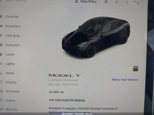 7SAYGDEE7PF868165 Tesla 2023