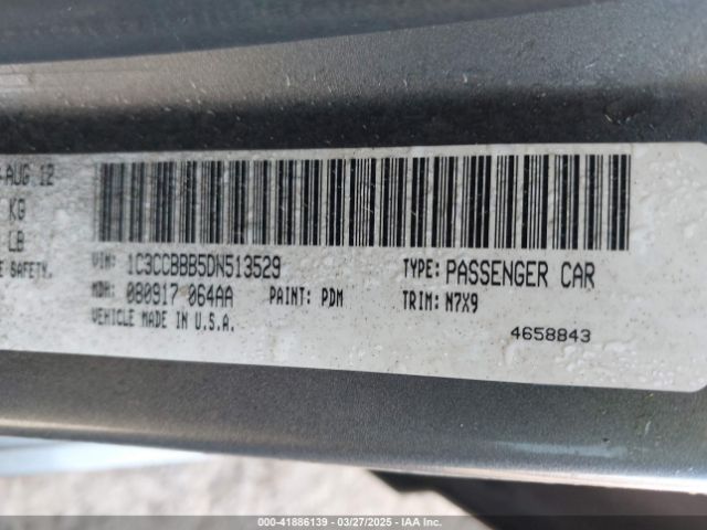 2013 CHRYSLER 200 1C3CCBBB5DN513529 Photo 8