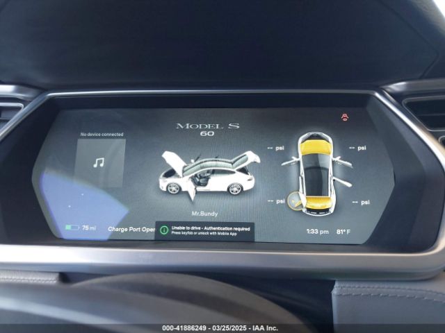 2013 TESLA MODEL S 5YJSA1CG8DFP22036 Photo 6