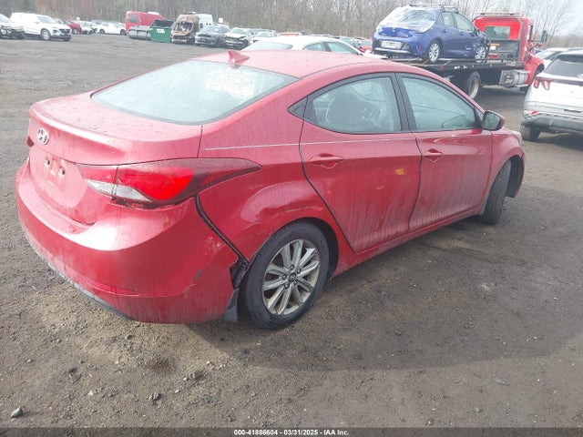 KMHDH4AEXFU387651 Hyundai ELANTRA SE