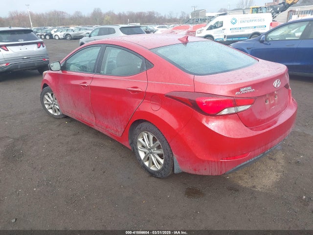 KMHDH4AEXFU387651 Hyundai ELANTRA SE