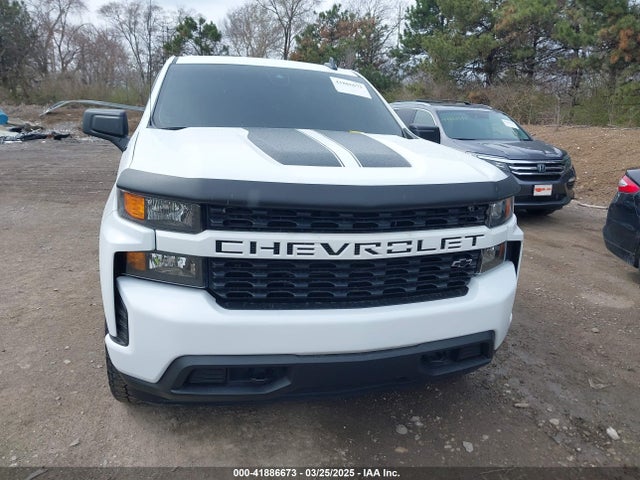 1GCPYBEK0MZ338027 Chevrolet Silverado 1500 4wd  Short Bed Custom/custom