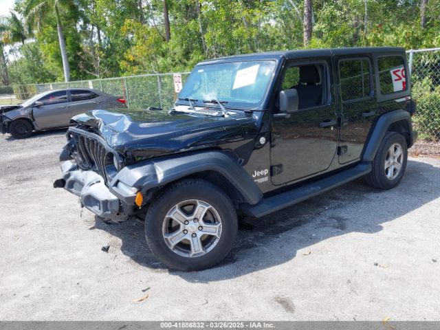 1C4HJXDN1LW223664 Jeep Wrangler Unlimited Sport S 4x4