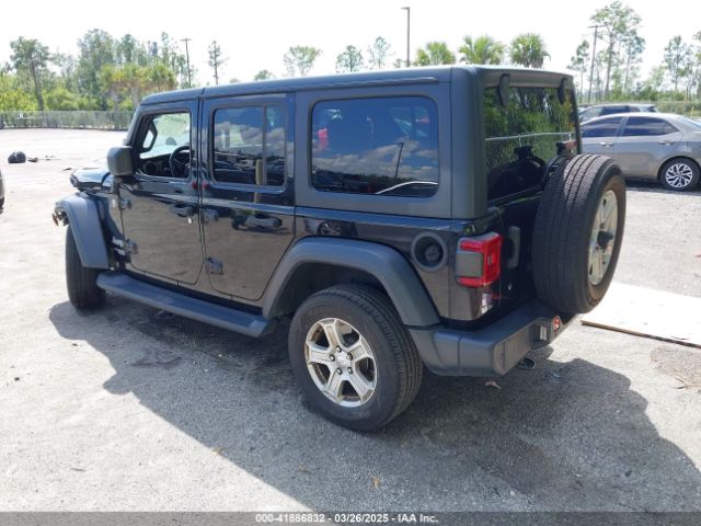 1C4HJXDN1LW223664 Jeep Wrangler Unlimited Sport S 4x4