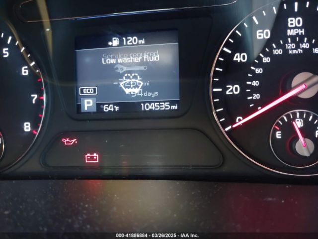 5XYPG4A57LG627126 KIA Sorento 3.3l Lx