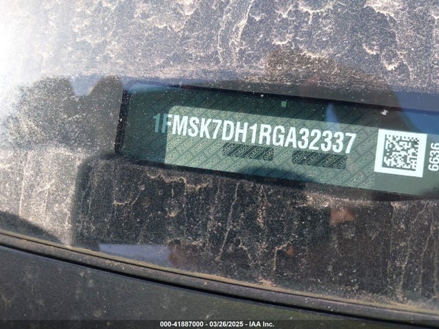 1FMSK7DH1RGA32337 Ford EXPLORER XLT