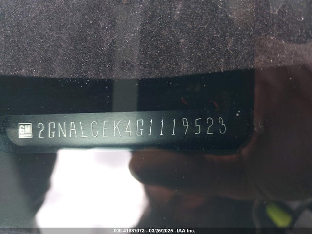 2GNALCEK4G1119523 Chevrolet EQUINOX LT