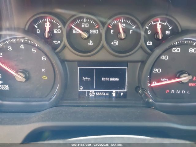 3GCPDBEK5NG509108 Chevrolet Silverado 1500 4wd  Short Bed Custom