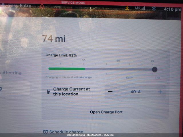 5YJSA1H16EFP28486 Tesla Model S P85