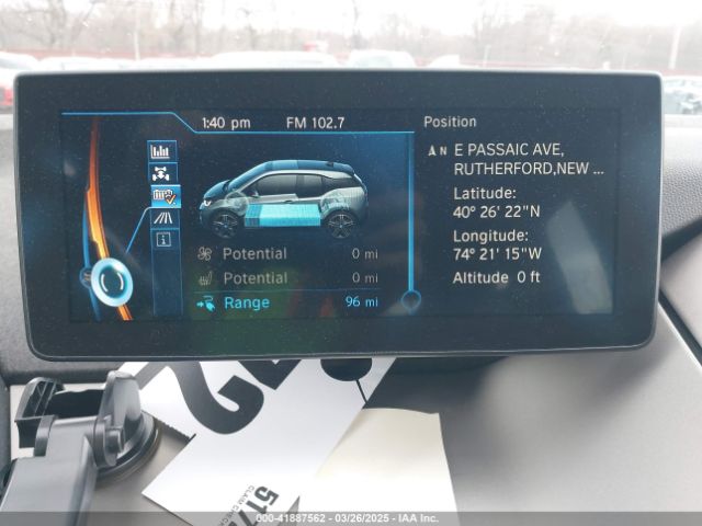 WBY1Z8C39HV891353 BMW I3 94 Ah W/range Extender