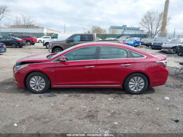 KMHE24L19GA036443 Hyundai Sonata Hybrid Se