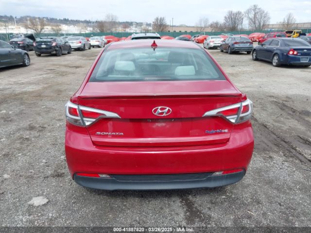 KMHE24L19GA036443 Hyundai Sonata Hybrid Se