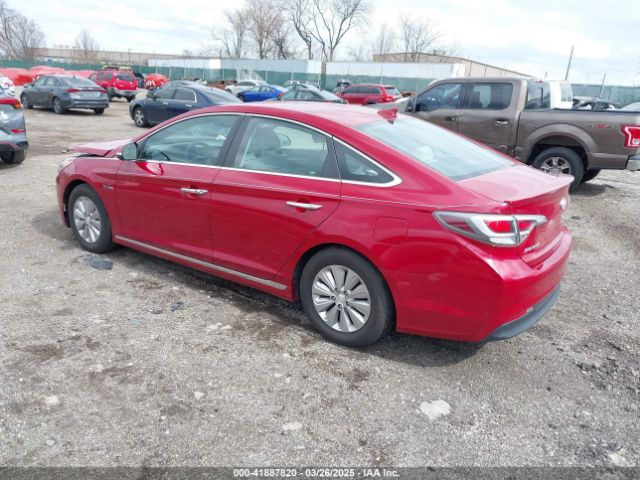 KMHE24L19GA036443 Hyundai Sonata Hybrid Se
