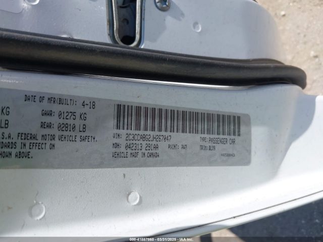 2018 CHRYSLER 300 2C3CCABG2JH267047 Photo 8