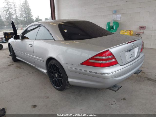 2002 MERCEDES-BENZ CL 500 WDBPJ75J22A025094 Photo 2