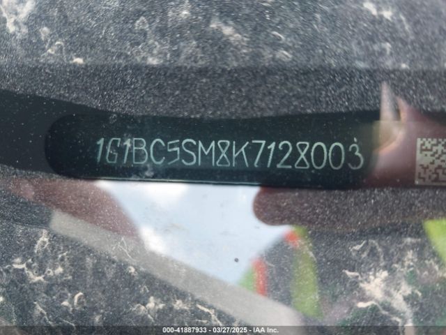 1G1BC5SM8K7128003 Chevrolet CRUZE LS