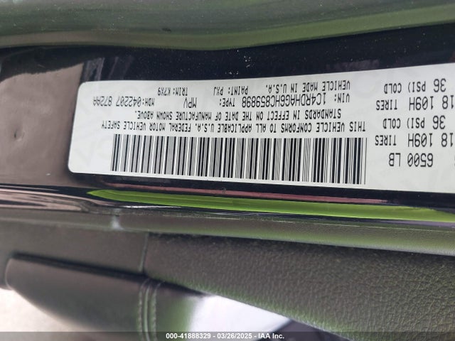 1C4RDHAG6HC859898 Dodge Durango Sxt Rwd