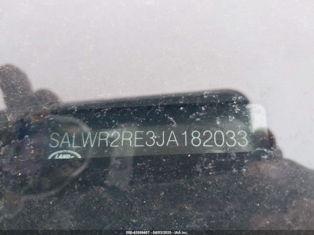 SALWR2RE3JA182033 Land Rover Range Rover Sport Supercharged/supercharged Dynamic