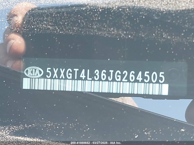 5XXGT4L36JG264505 KIA Optima Lx