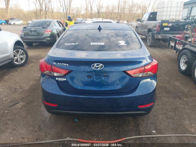 5NPDH4AE0GH787931 Hyundai ELANTRA SE