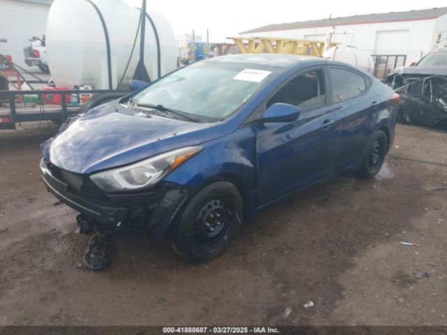 5NPDH4AE0GH787931 Hyundai ELANTRA SE