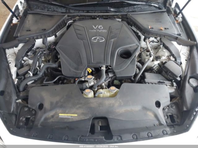 JN1FV7DP4MM850758 Infiniti Q50 Red Sport 400