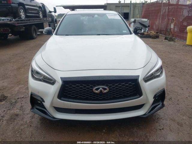 JN1FV7DP4MM850758 Infiniti Q50 Red Sport 400