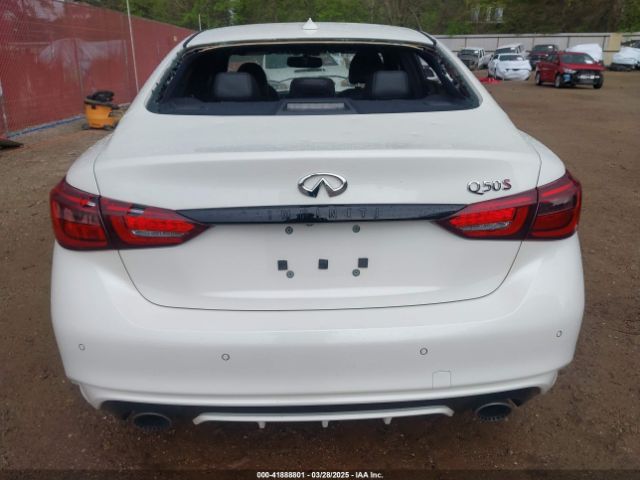 JN1FV7DP4MM850758 Infiniti Q50 Red Sport 400