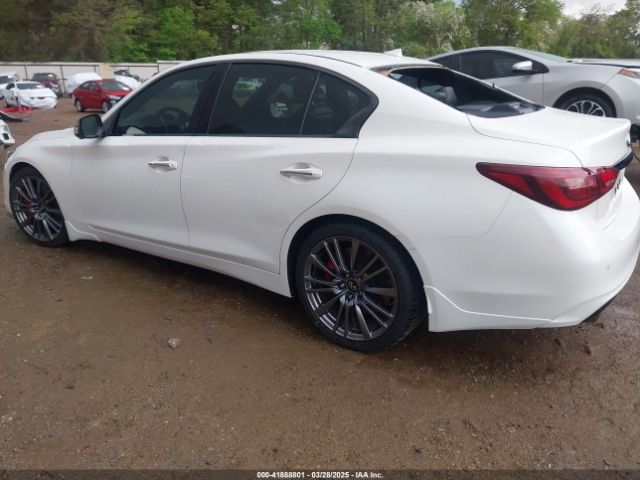 JN1FV7DP4MM850758 Infiniti Q50 Red Sport 400