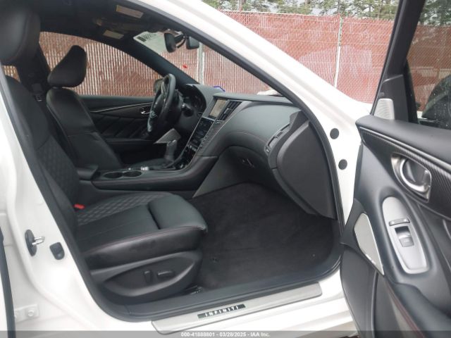 JN1FV7DP4MM850758 Infiniti Q50 Red Sport 400