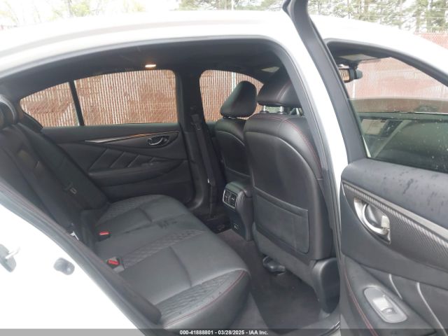 JN1FV7DP4MM850758 Infiniti Q50 Red Sport 400