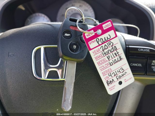 5FNYF4H27FB068689 Honda PILOT LX