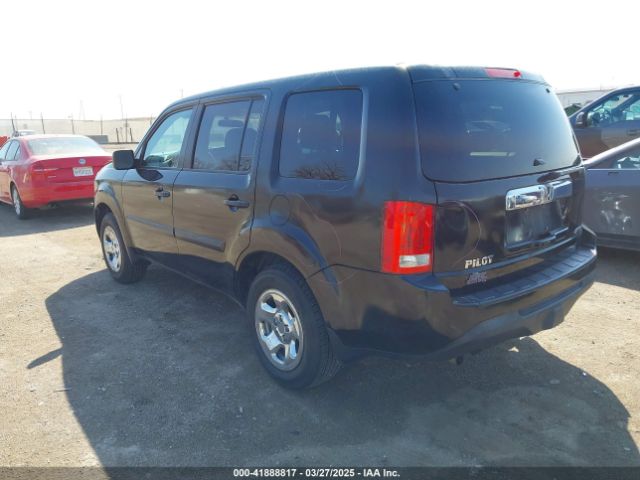 5FNYF4H27FB068689 Honda PILOT LX