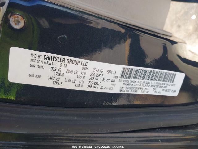 2C4RDGCG1ER167624 Dodge Grand Caravan Sxt