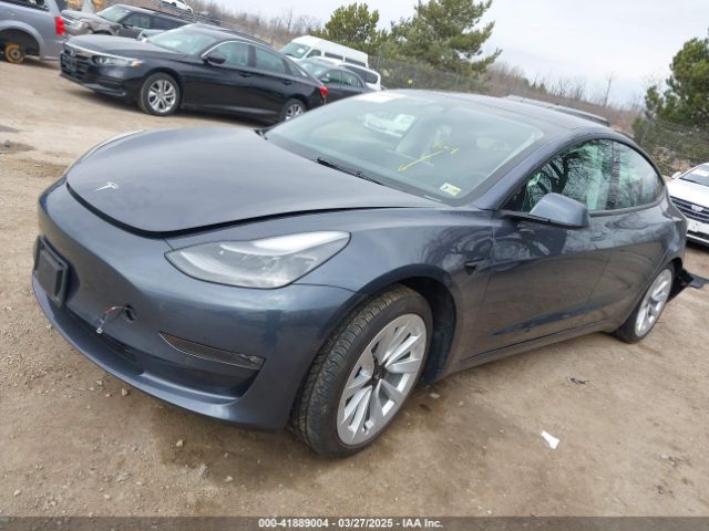 5YJ3E1EB3NF320646 Tesla Model 3 Long Range Dual Motor All-wheel Drive