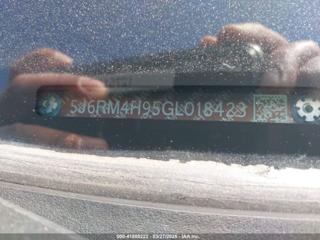 5J6RM4H95GL018423 Honda Cr-v Touring