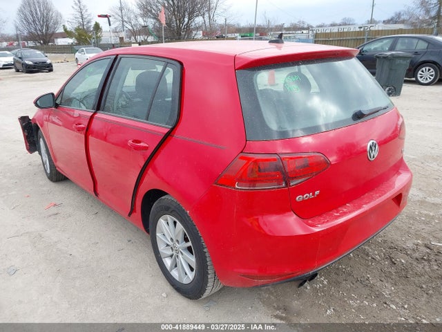 3VW217AU9GM029792 Volkswagen Golf Tsi S 4-door/tsi Se 4-door/tsi Sel 4-door