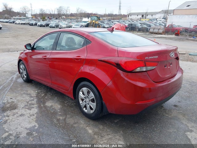 KMHDH4AEXGU650223 Hyundai ELANTRA SE