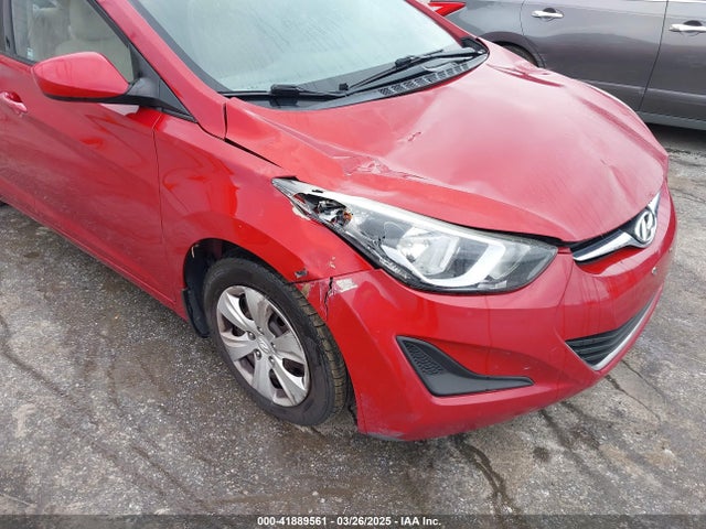 KMHDH4AEXGU650223 Hyundai ELANTRA SE