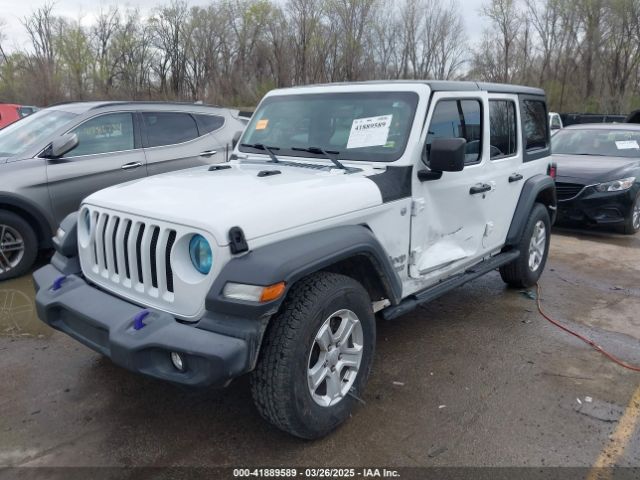 1C4HJXDN3JW142453 Jeep Wrangler Unlimited Sport S 4x4