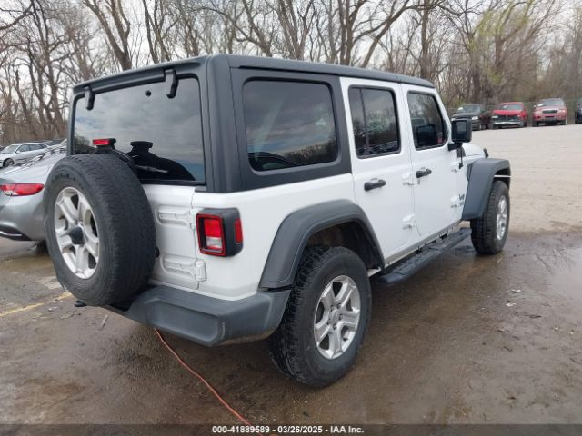 1C4HJXDN3JW142453 Jeep Wrangler Unlimited Sport S 4x4