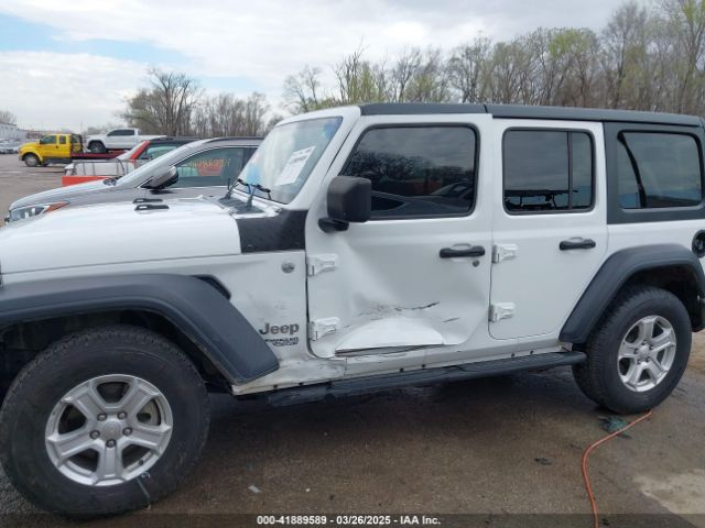 1C4HJXDN3JW142453 Jeep Wrangler Unlimited Sport S 4x4