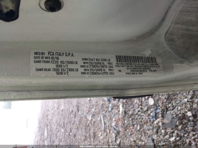 ZFBERFAB2H6E31579 RAM Promaster City Tradesman