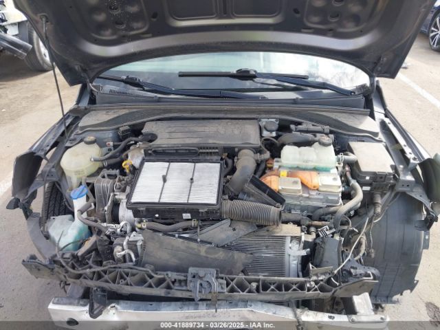 KMHC65LC1KU174214 Hyundai Ioniq Hybrid Blue