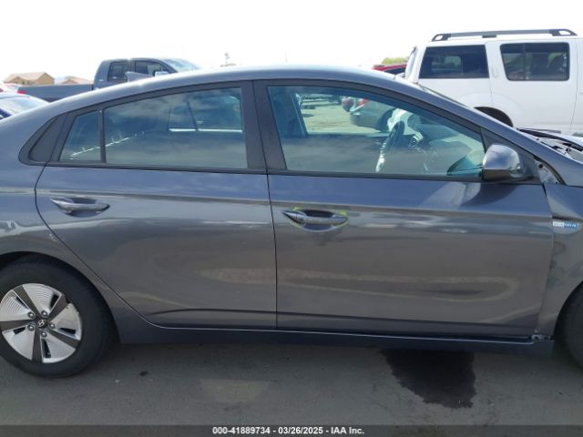 KMHC65LC1KU174214 Hyundai Ioniq Hybrid Blue